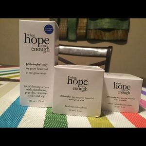 Philosophy skin care When Hope is not Enough set